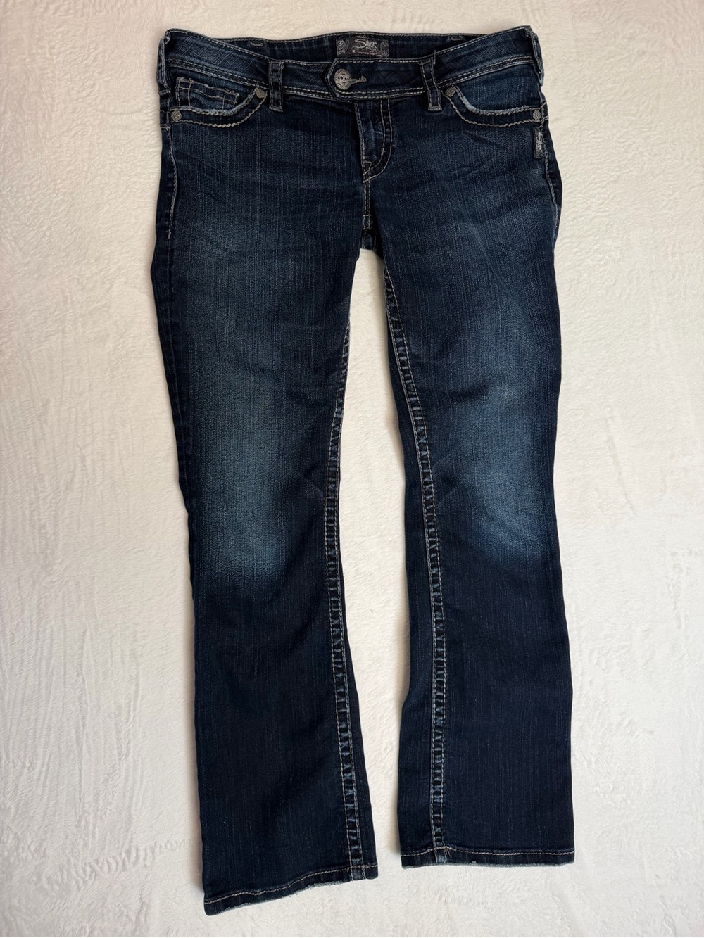 Silver Jeans Co. Tuesday L14255 Low Rise Slim Bootcut Jeans